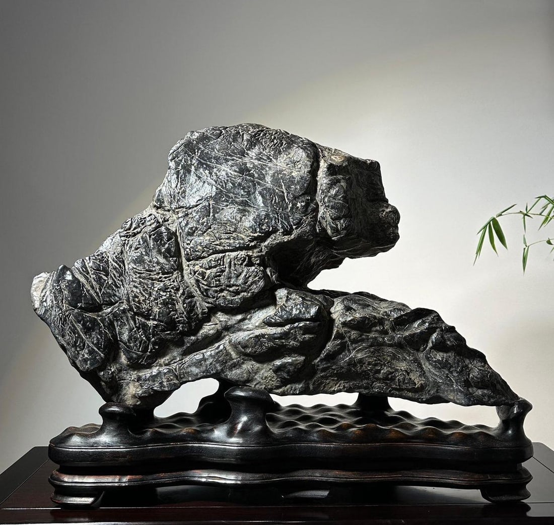 A beautiful Lingbi stone (1 of 7)