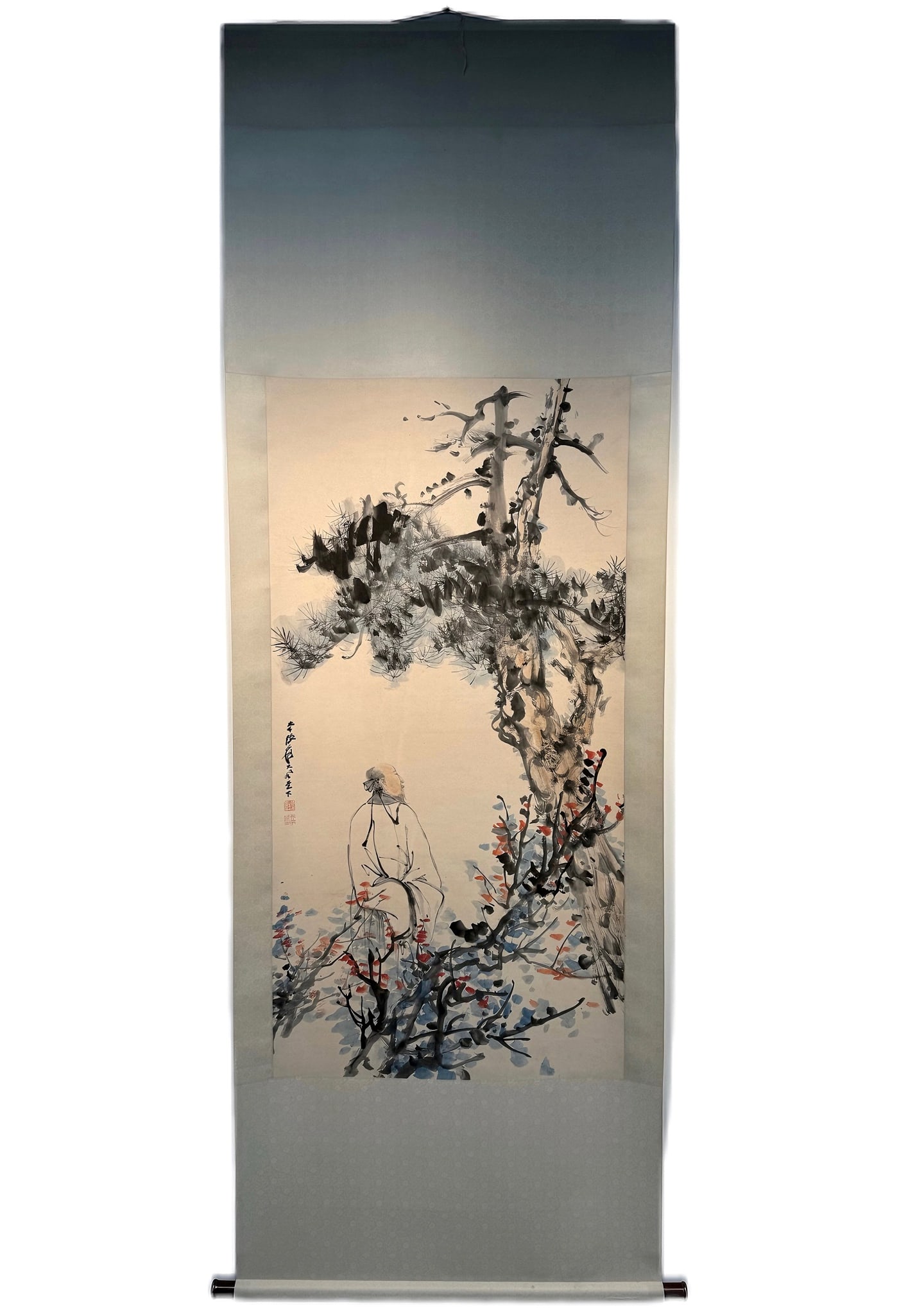 A landscape picture of Zhang Daqian's characters (1 of 9)