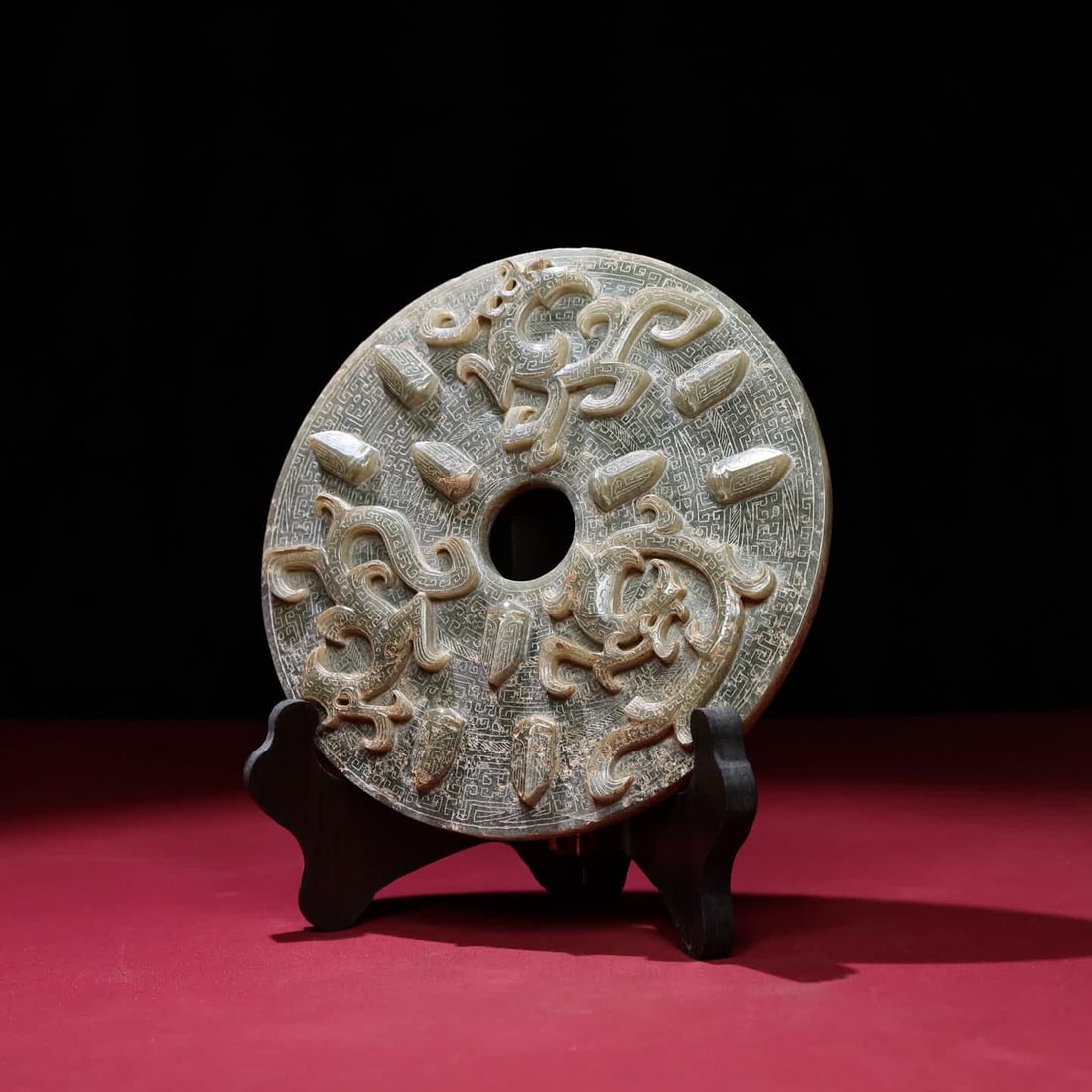 A Han Dynasty cicada pattern jade - 4