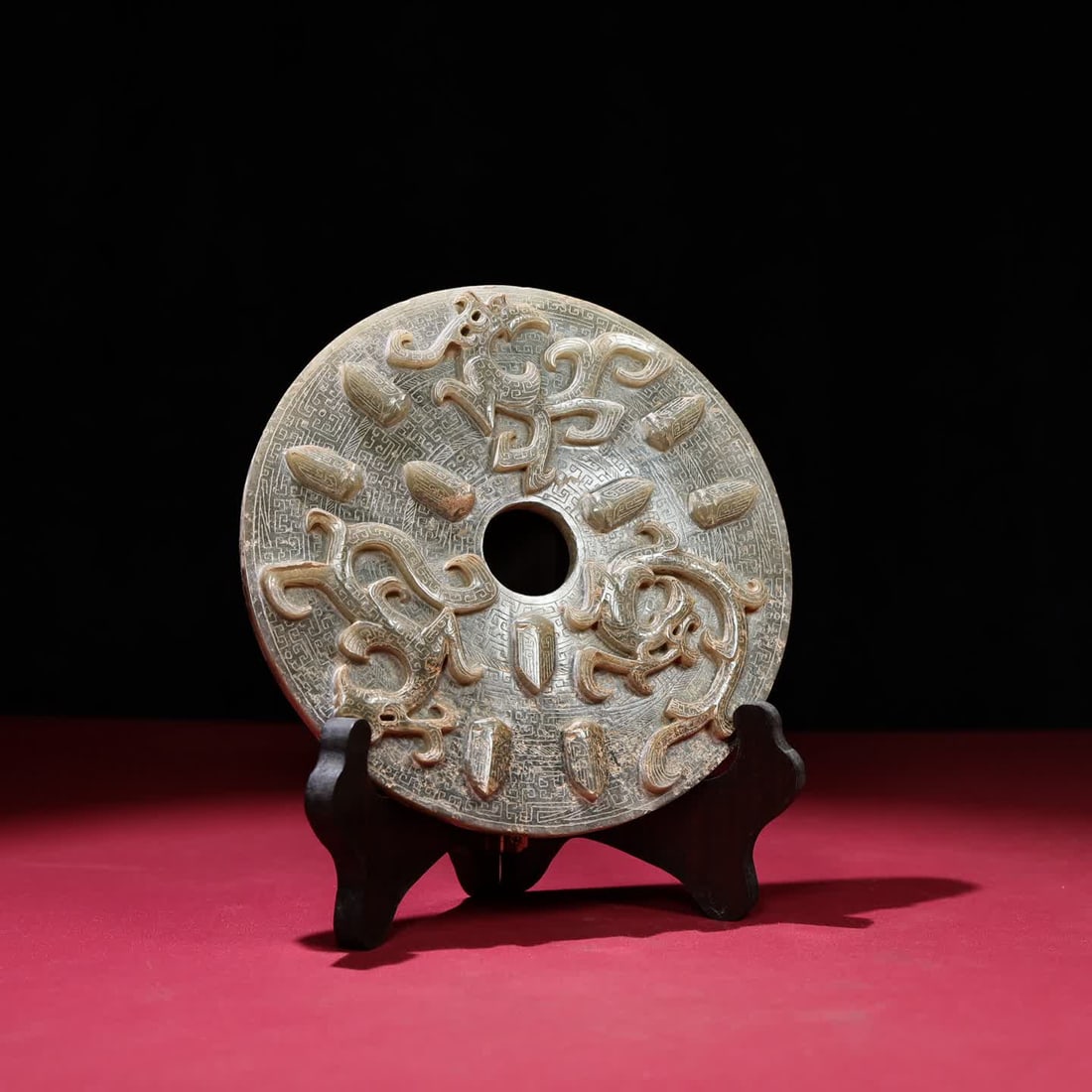 A Han Dynasty cicada pattern jade - 5