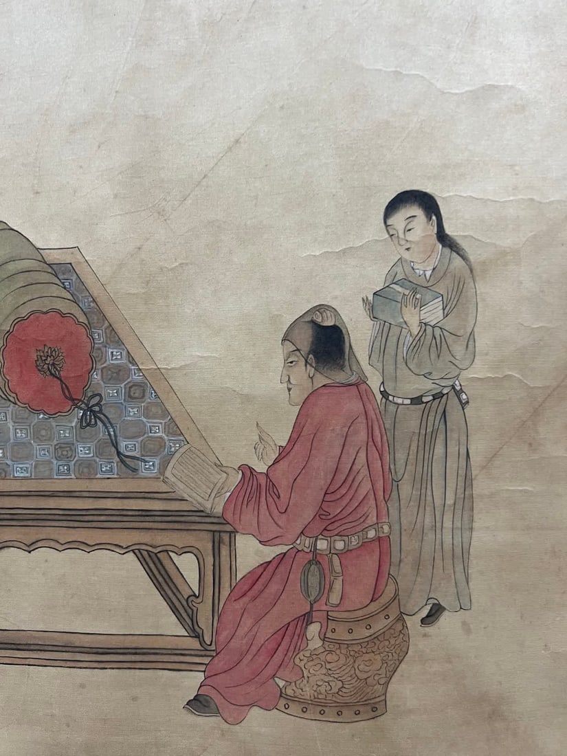 A work by Zhang Daqian - 4