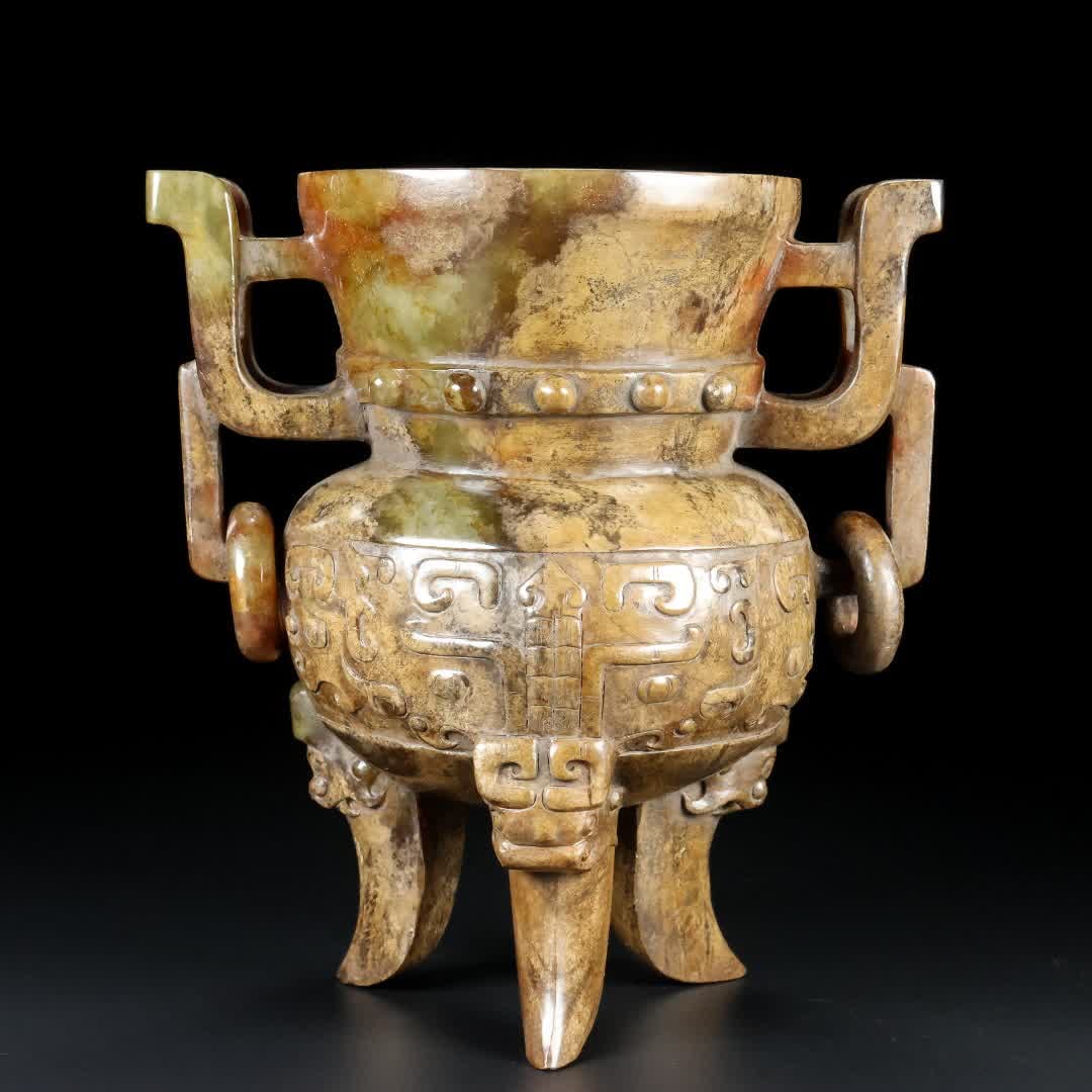 A tripod of ancient jade (1 of 9)