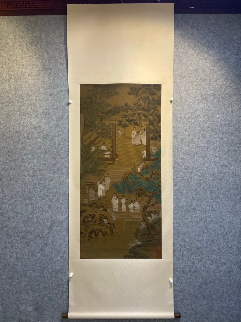 A picture of Qiu Ying's "Character Story Picture" (1 of 11)