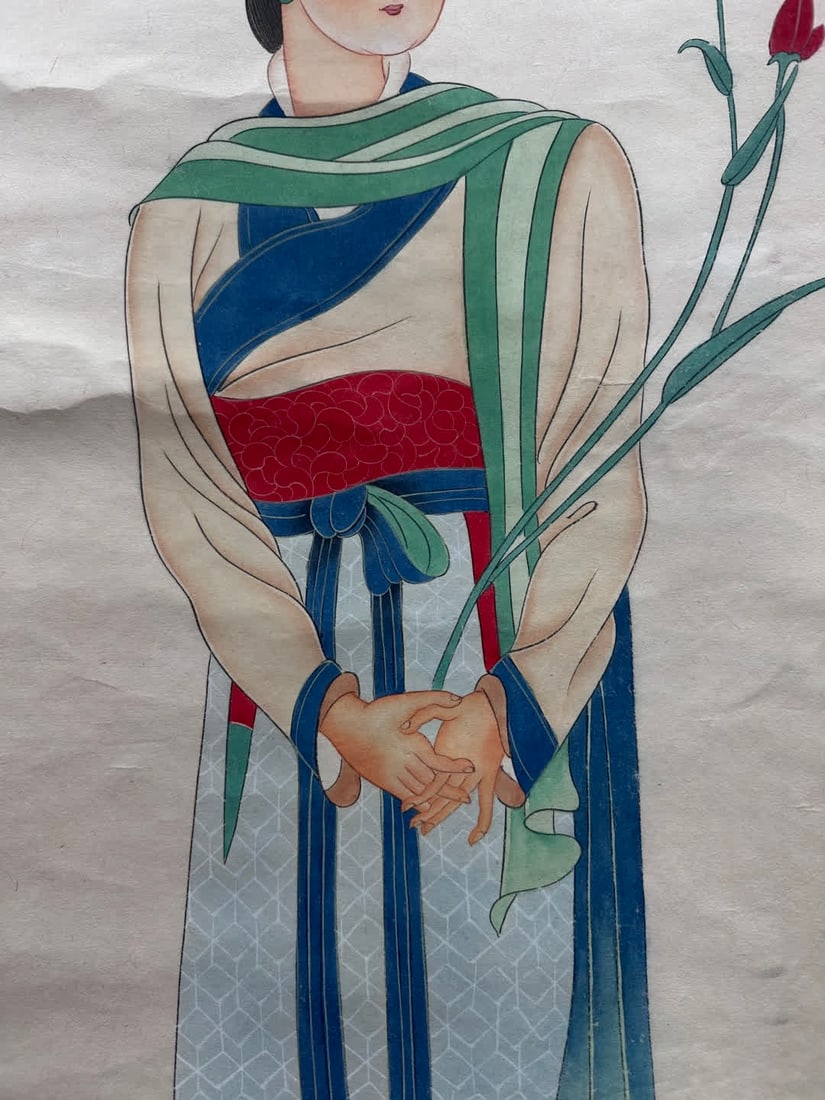 A work by Zhang Daqian - 8