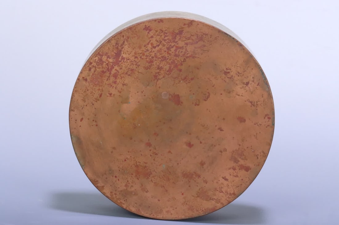 A study copper figure pattern round ink cartridge - 4