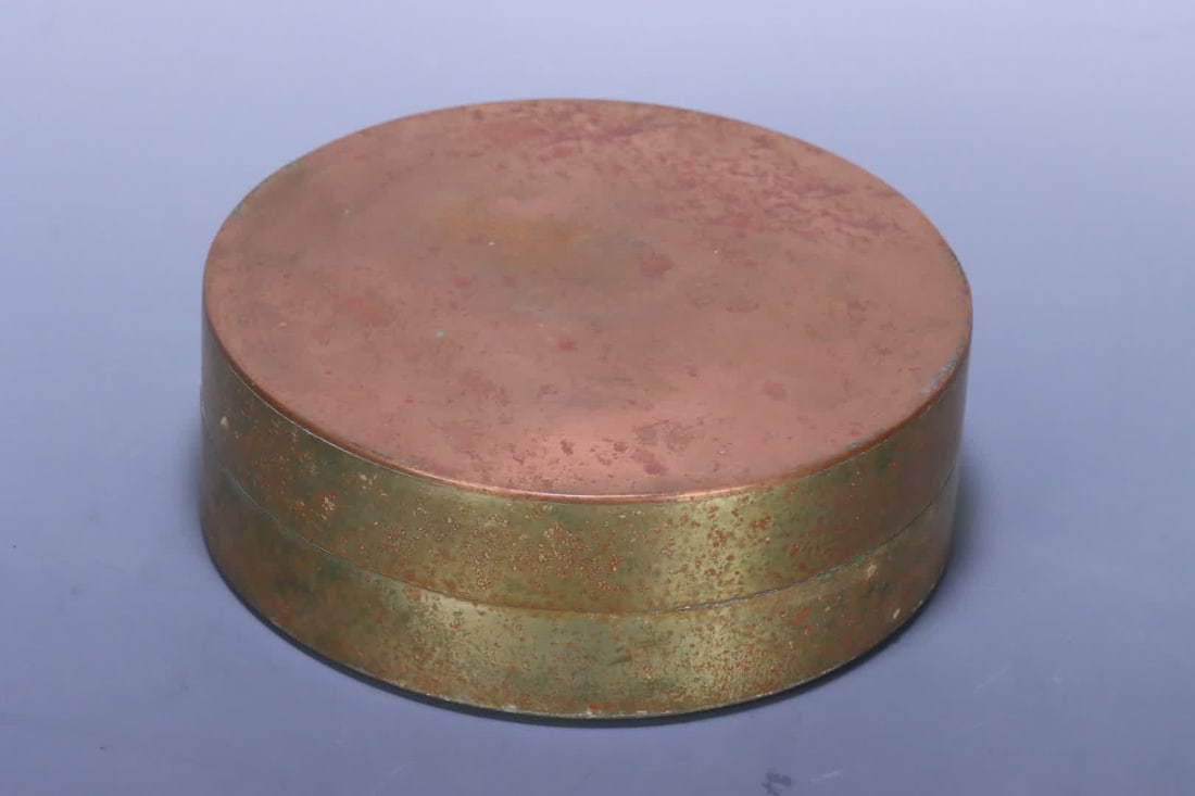 A study copper figure pattern round ink cartridge - 8