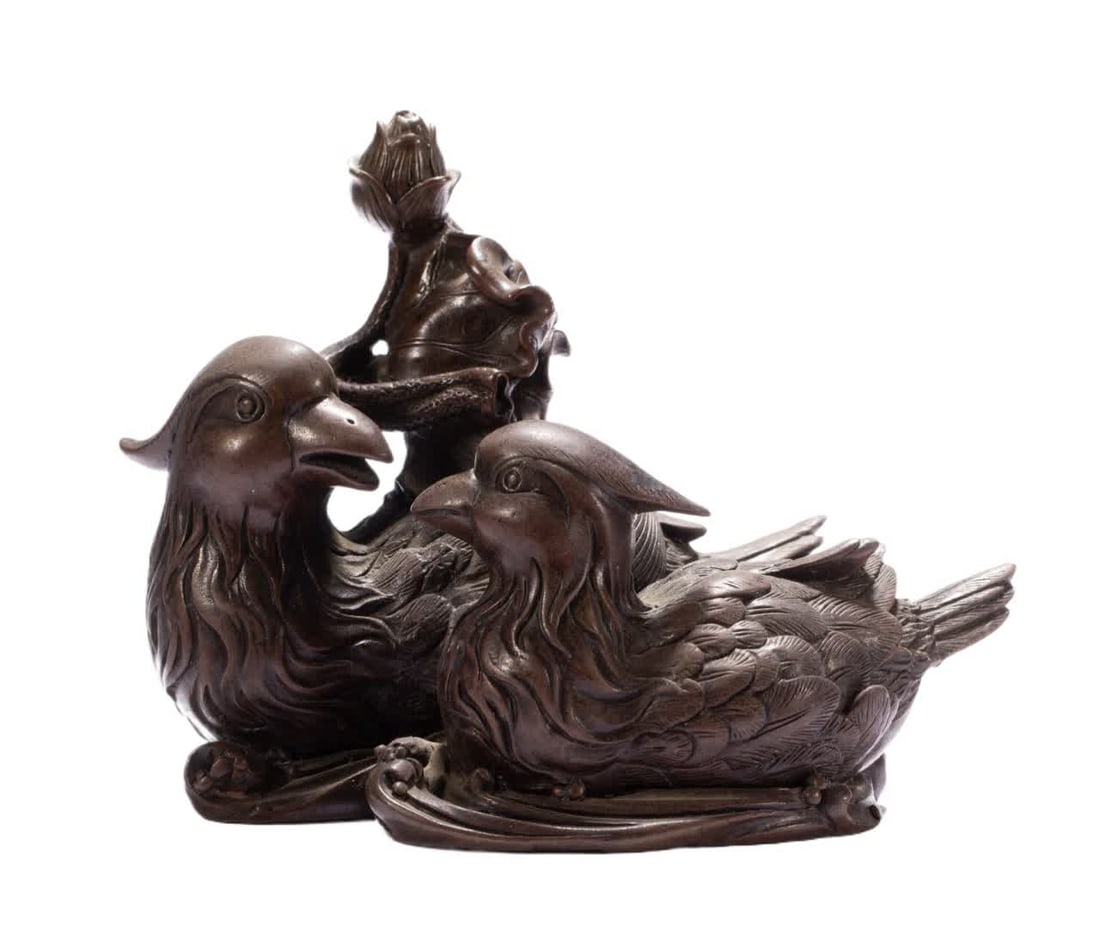 A bronze Buddha in the Qing Dynasty (1 of 7)