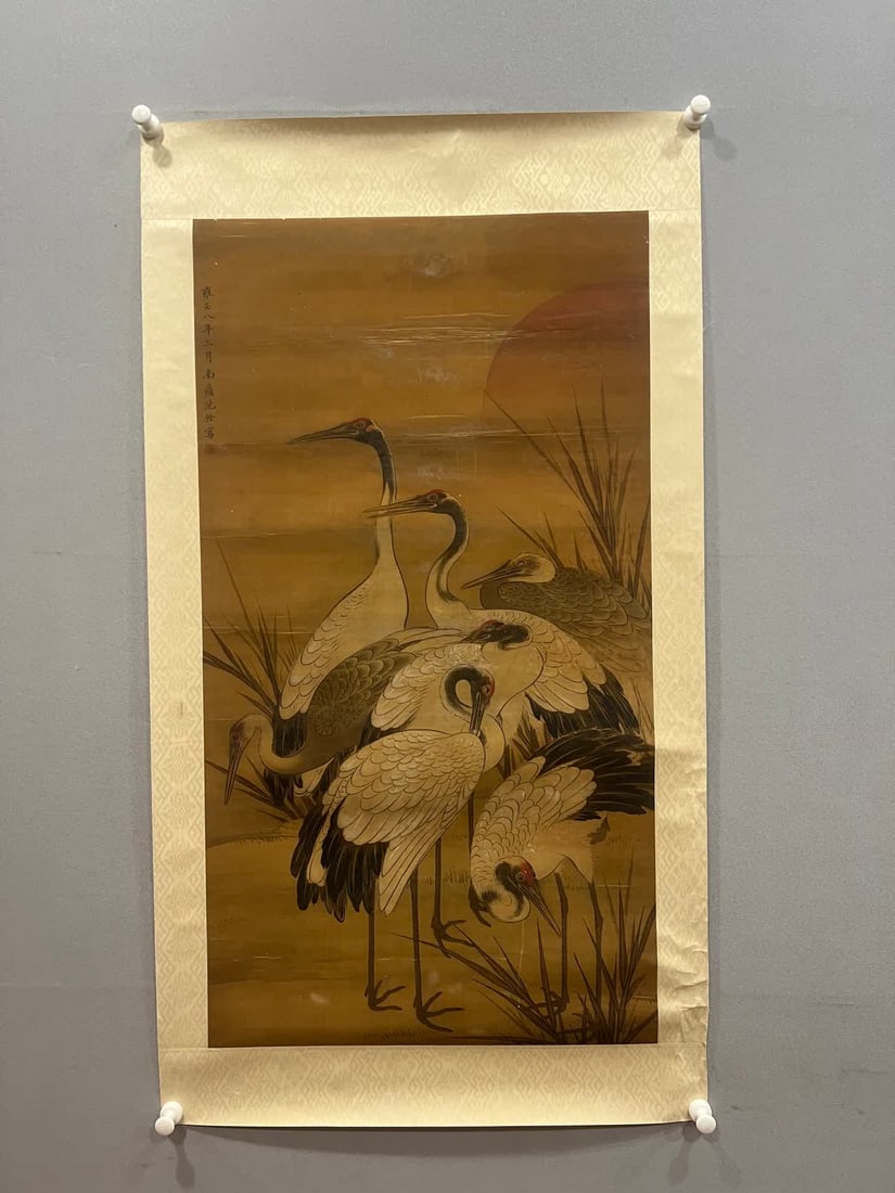 A work by Shen Quan: Shen Quan's works SIZE: 51x94cm (The Dimensions Of All Batches Are Manually Measured.If You Need More Detailed Information, Please Contact Our Customer Service Before Bidding.)