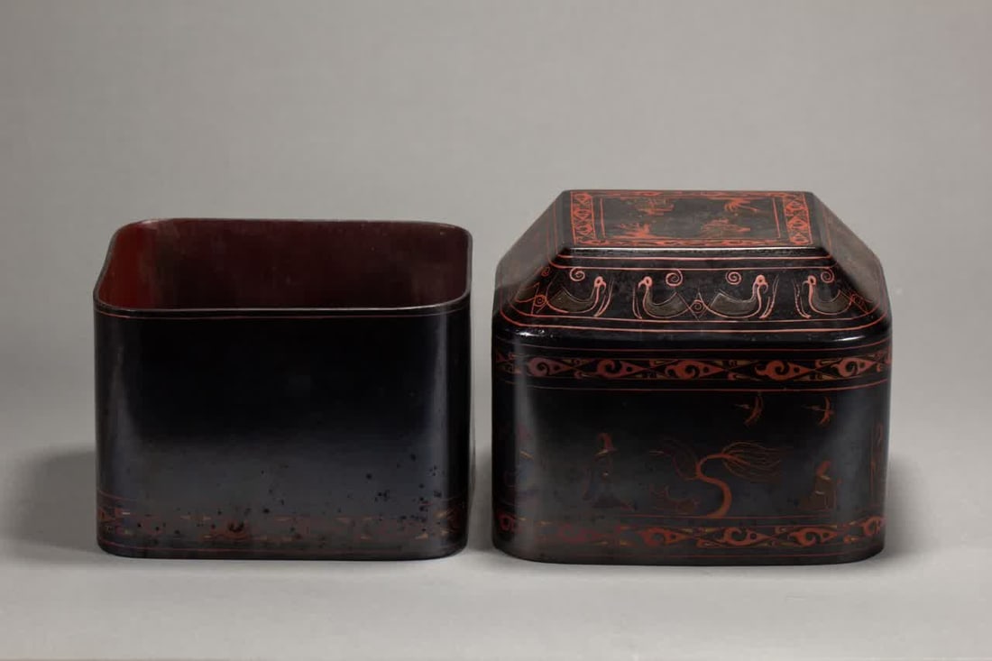 A Tang Dynasty lacquerware box - 3