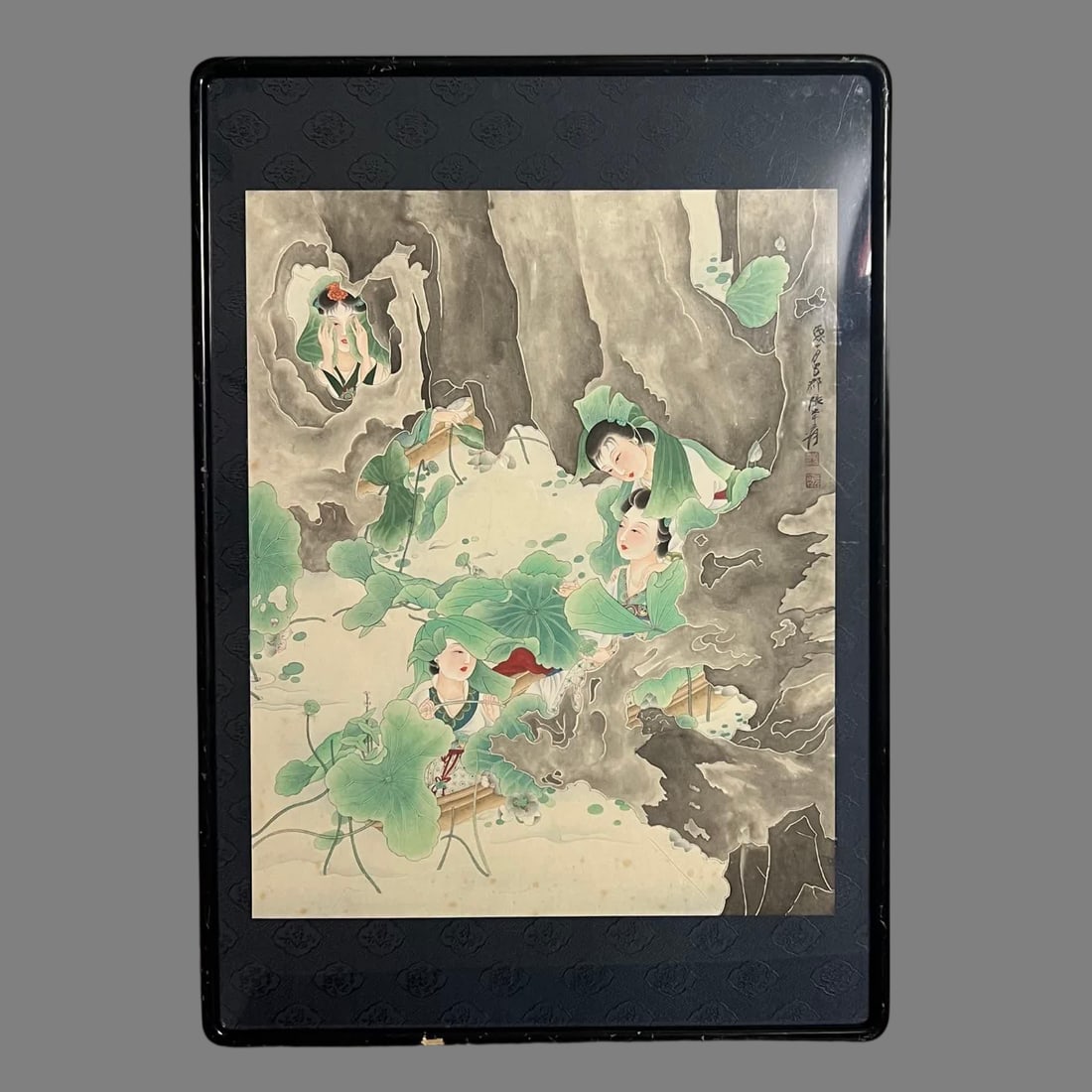 A figure painting by Zhang Daqian (1 of 7)