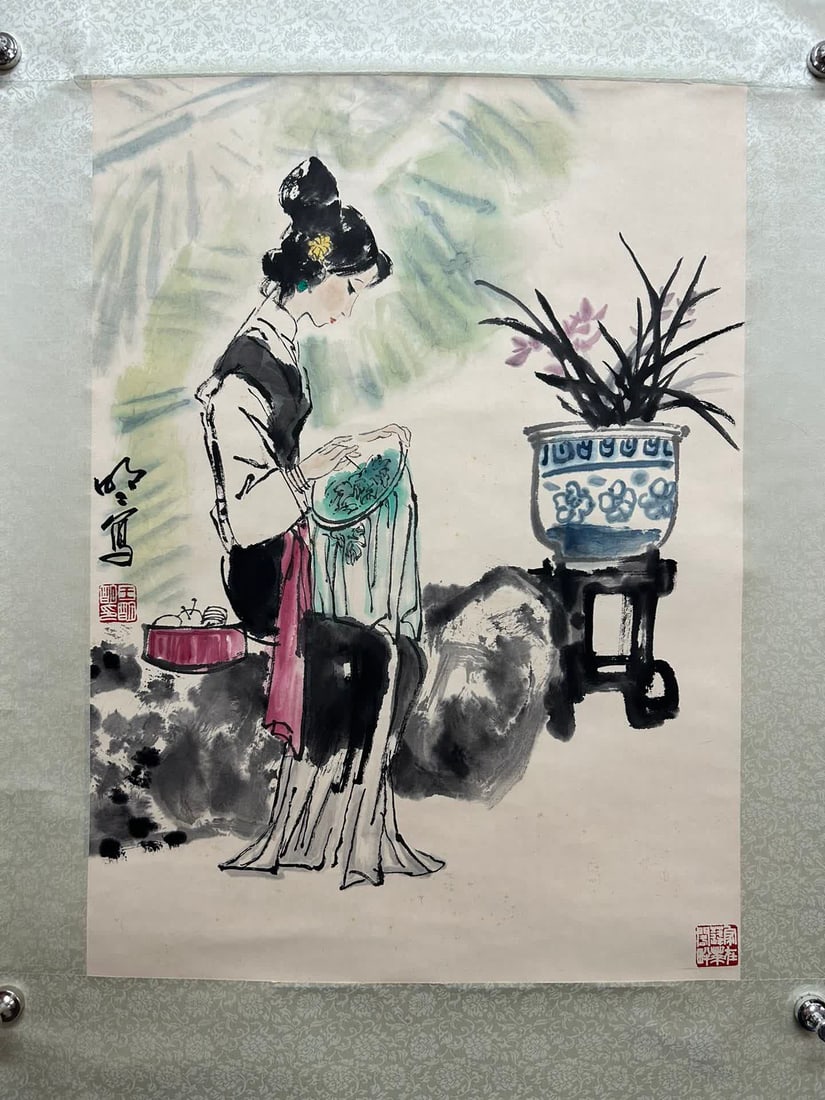 A painting by Wang Mingming - 2