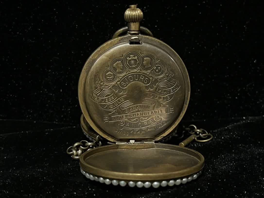 A double-open pocket watch - 3