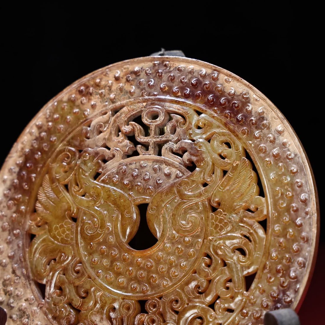 A Han Dynasty jade phoenix pattern jade - 3