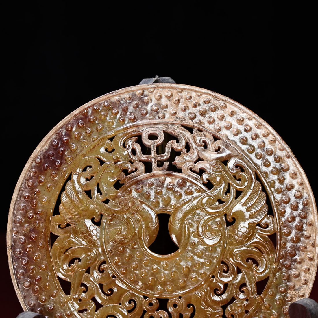 A Han Dynasty jade phoenix pattern jade - 4