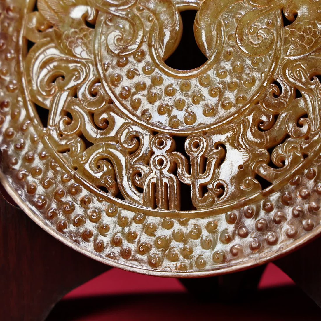 A Han Dynasty jade phoenix pattern jade - 9