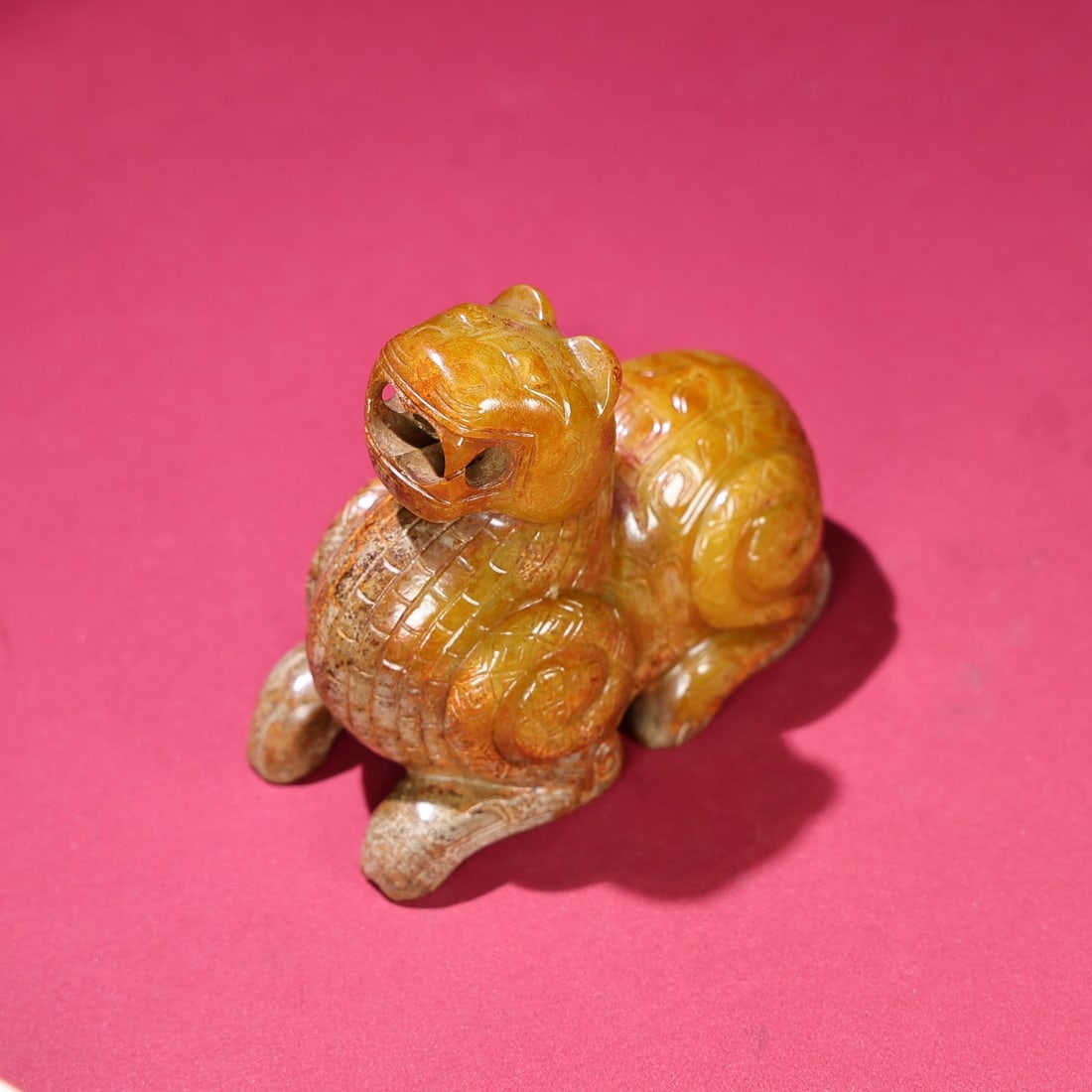 A beautiful Hetian jade beast - 3