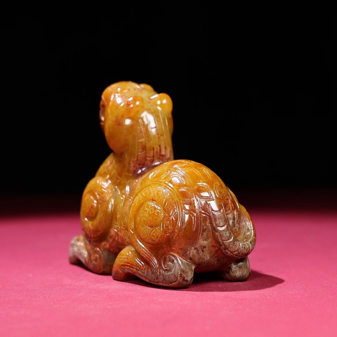 A beautiful Hetian jade beast - 4