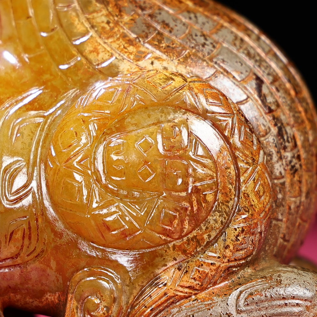 A beautiful Hetian jade beast - 6