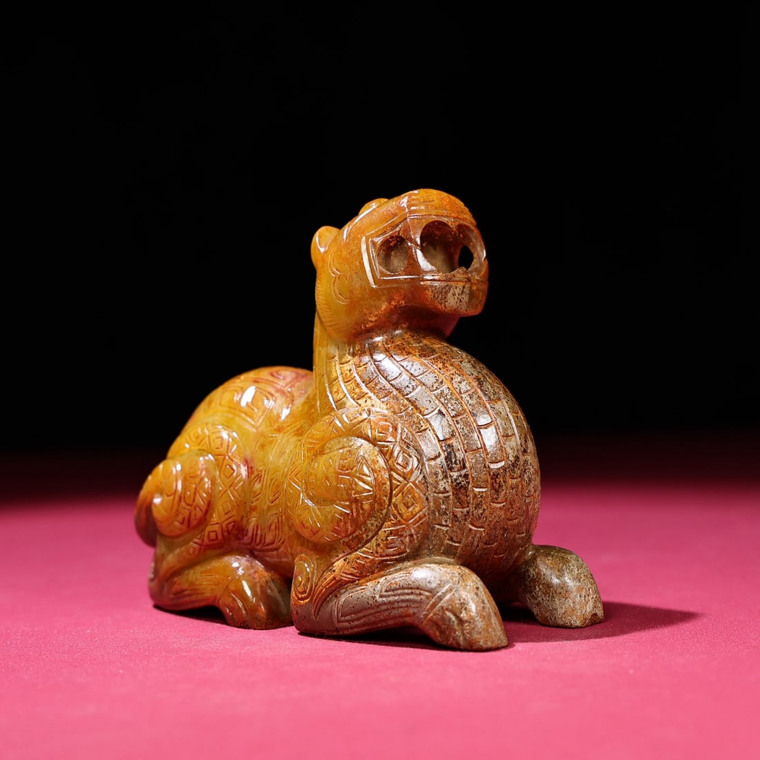 A beautiful Hetian jade beast - 7