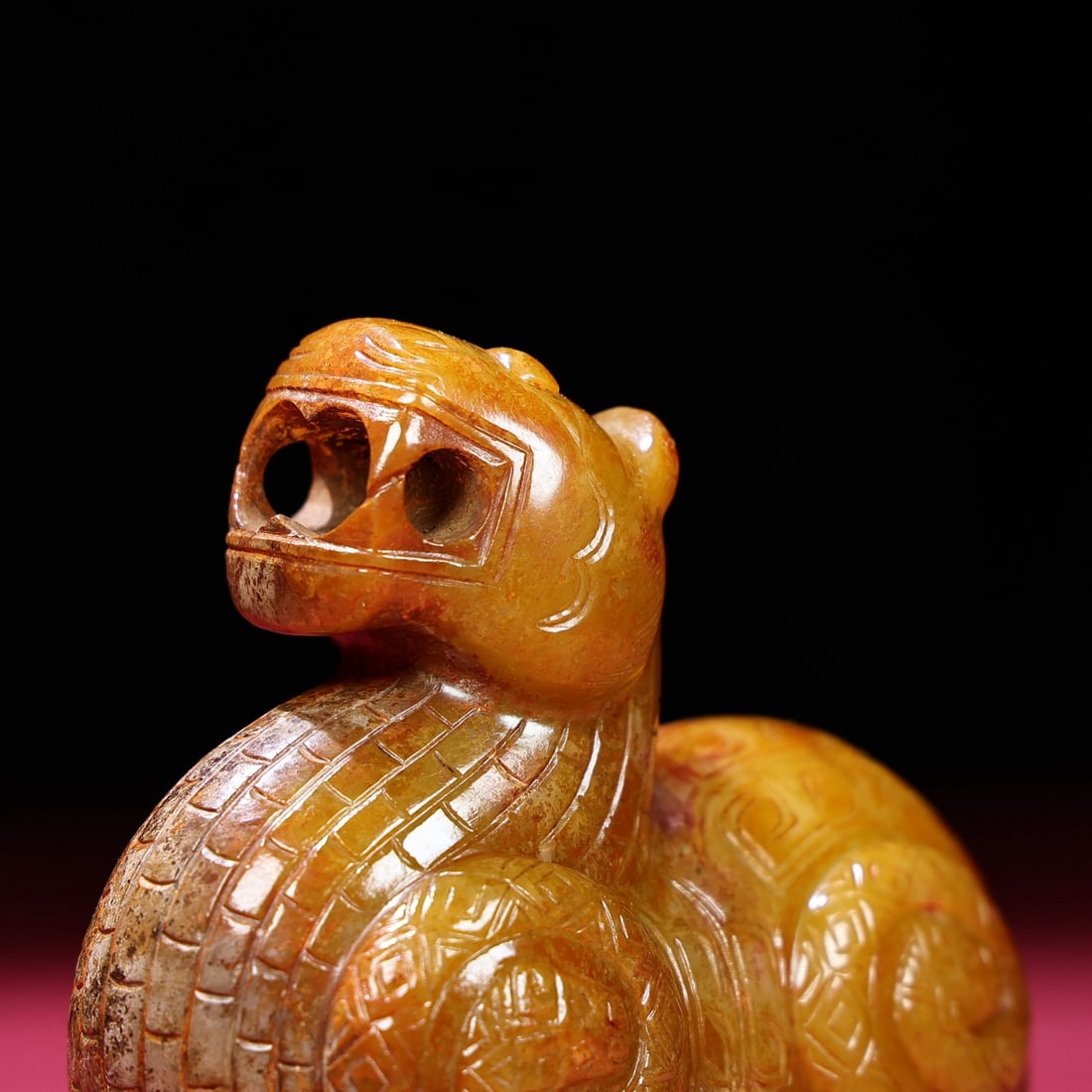 A beautiful Hetian jade beast - 8