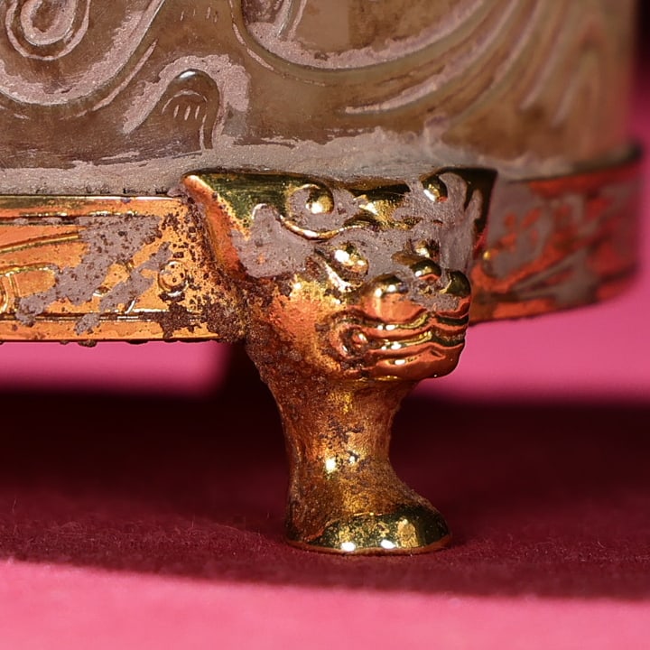 A fine agate jade seal - 2