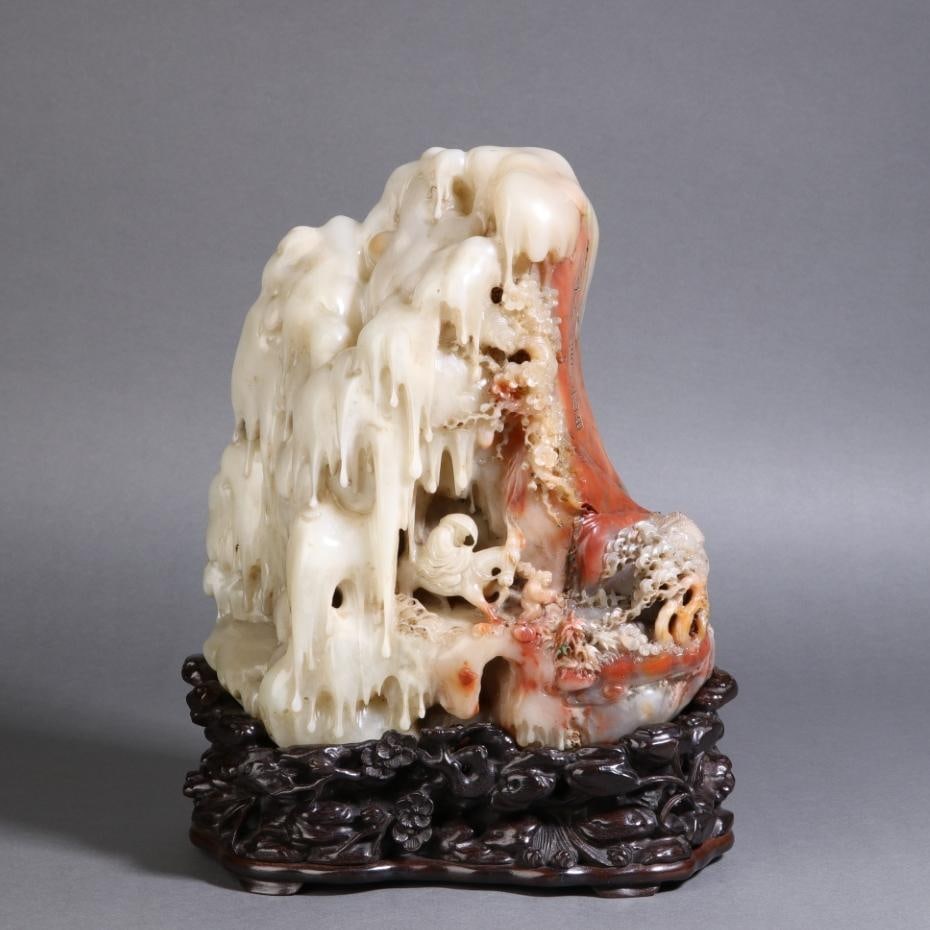 A beautiful ornament of Shoushan Shishanzi study (1 of 9)