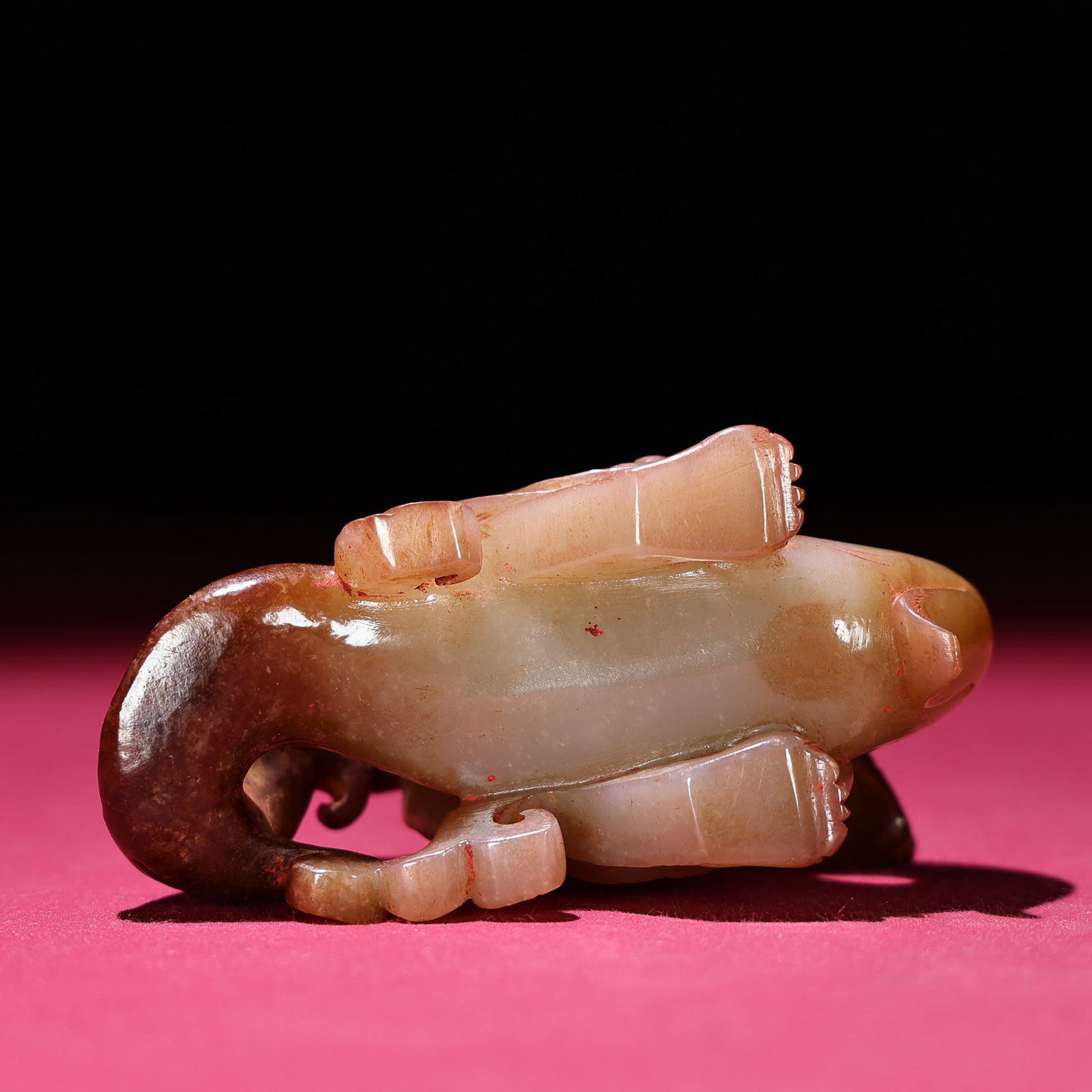 A beautiful Hetian jade beast - 4