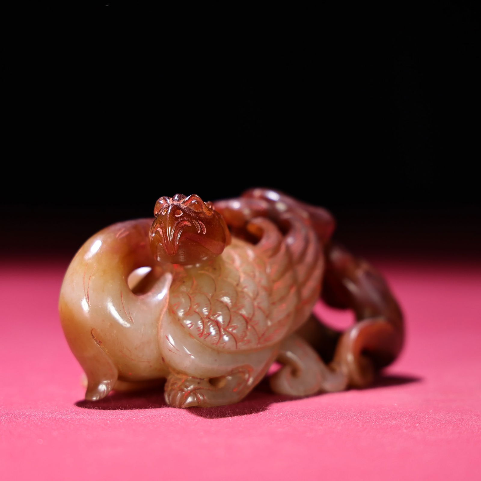 A beautiful Hetian jade beast - 5