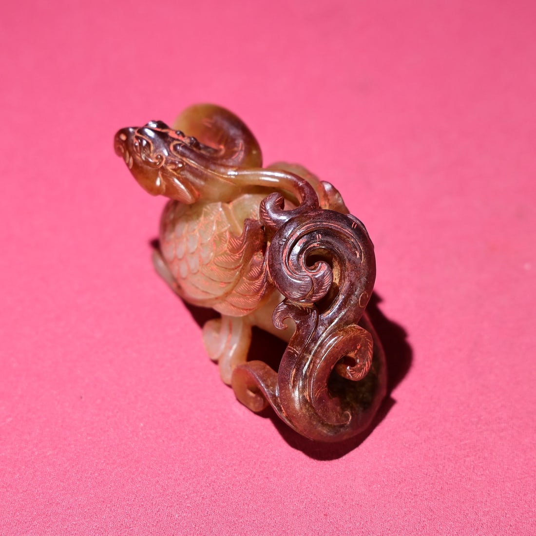 A beautiful Hetian jade beast - 6
