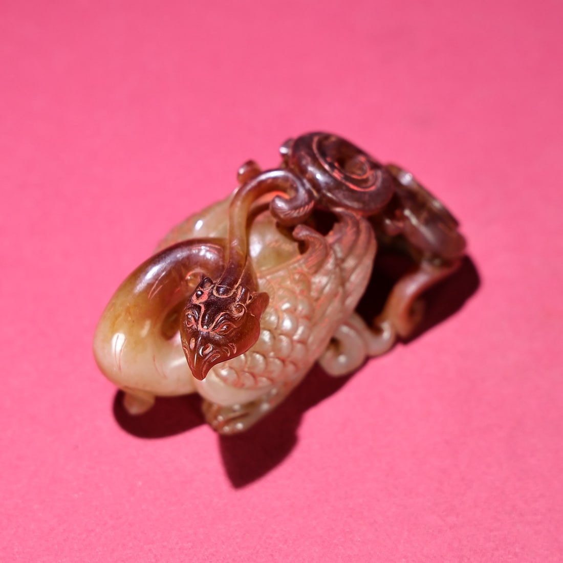A beautiful Hetian jade beast - 7