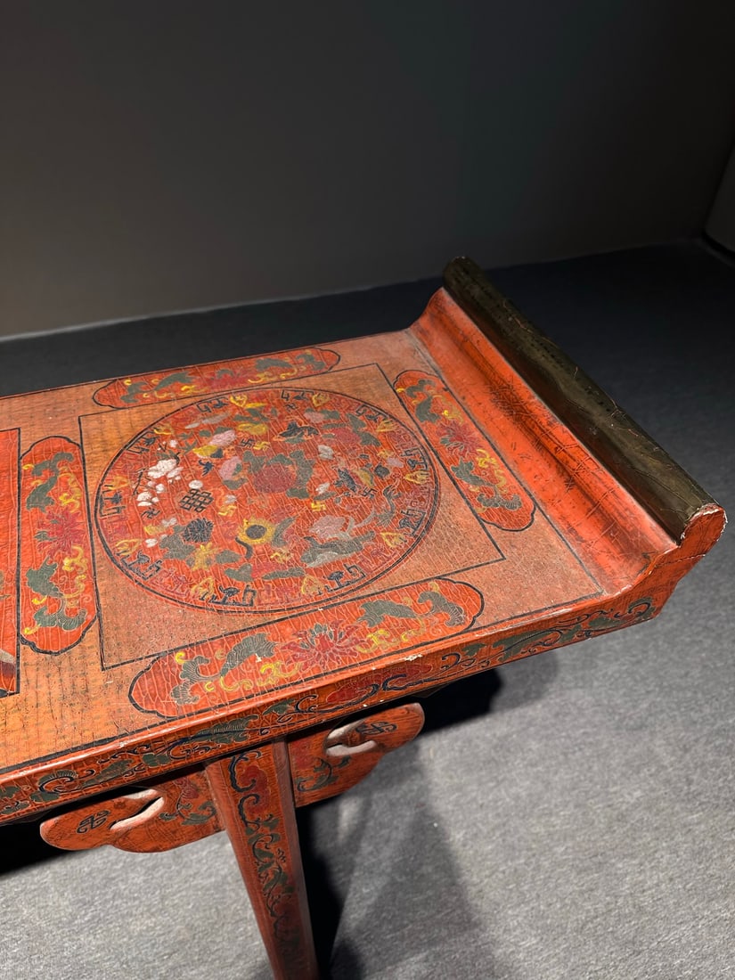 A beautiful large lacquer strip case - 6