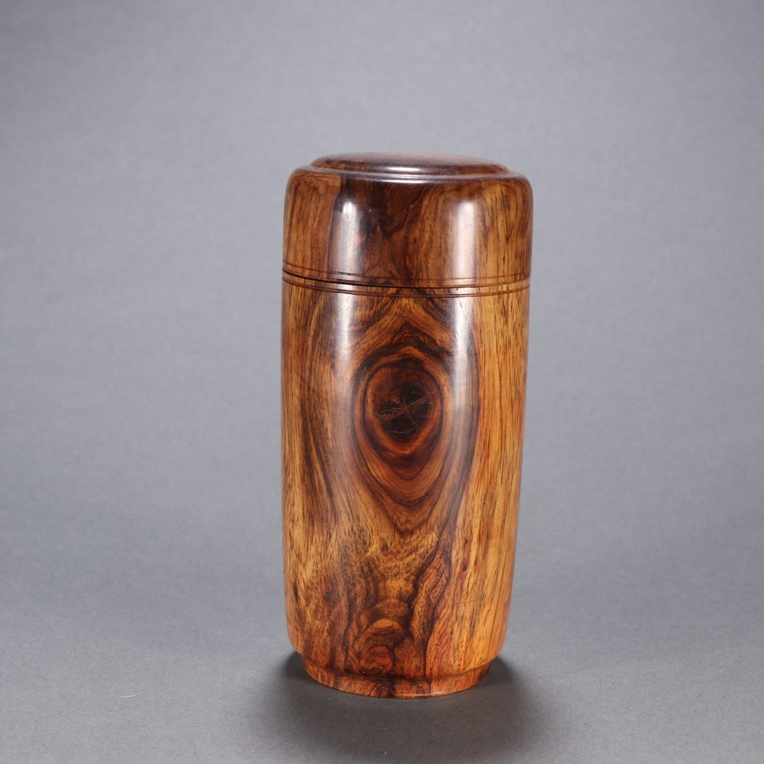 A beautiful Huanghuali tea jar (1 of 9)