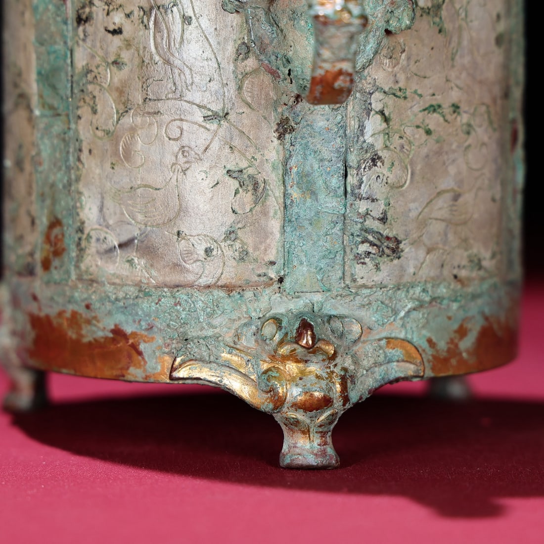 A beautiful Hetian white jade container - 3