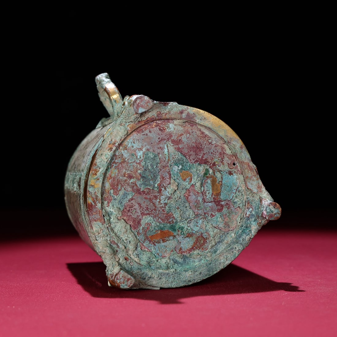 A beautiful Hetian white jade container - 6