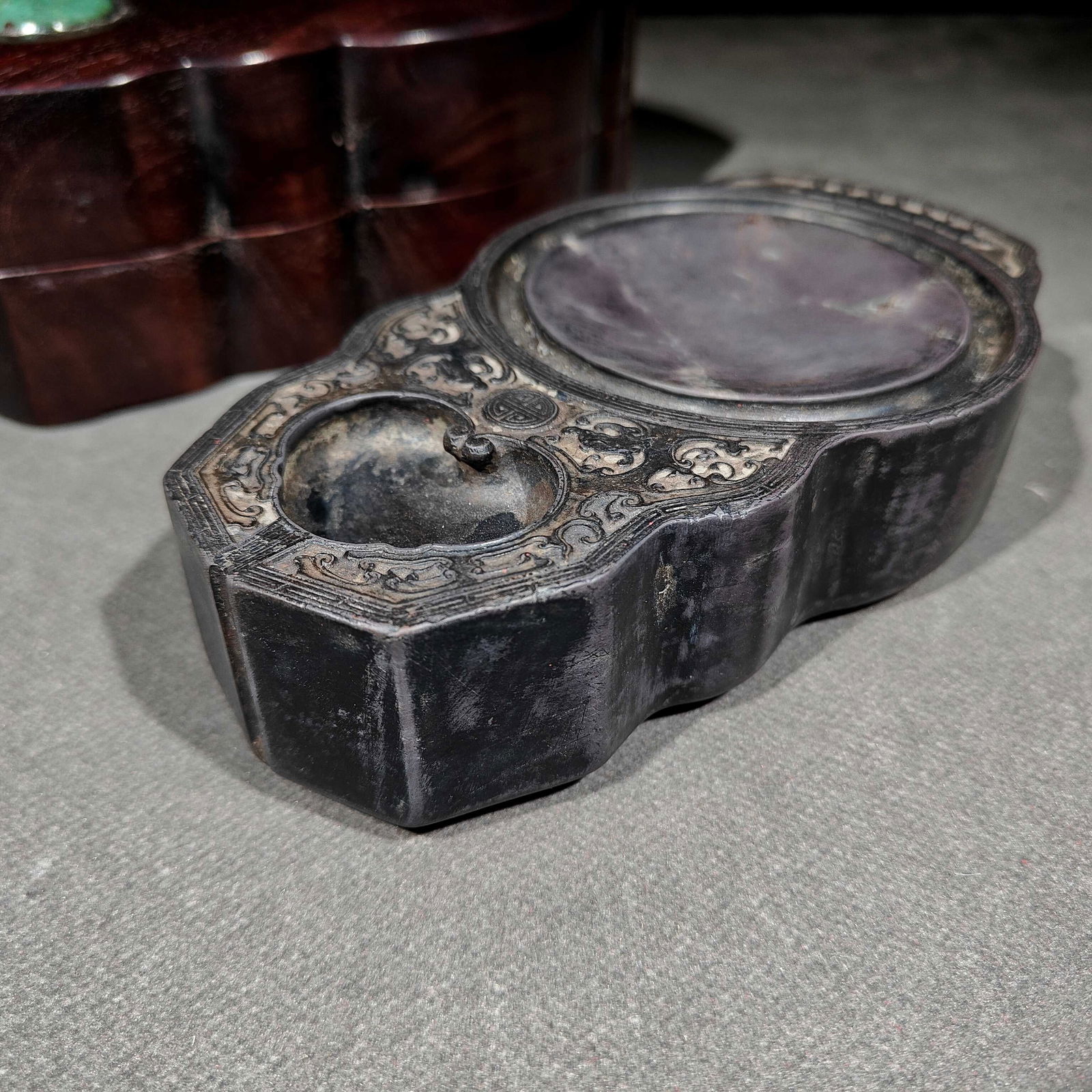 A beautiful end inkstone - 8