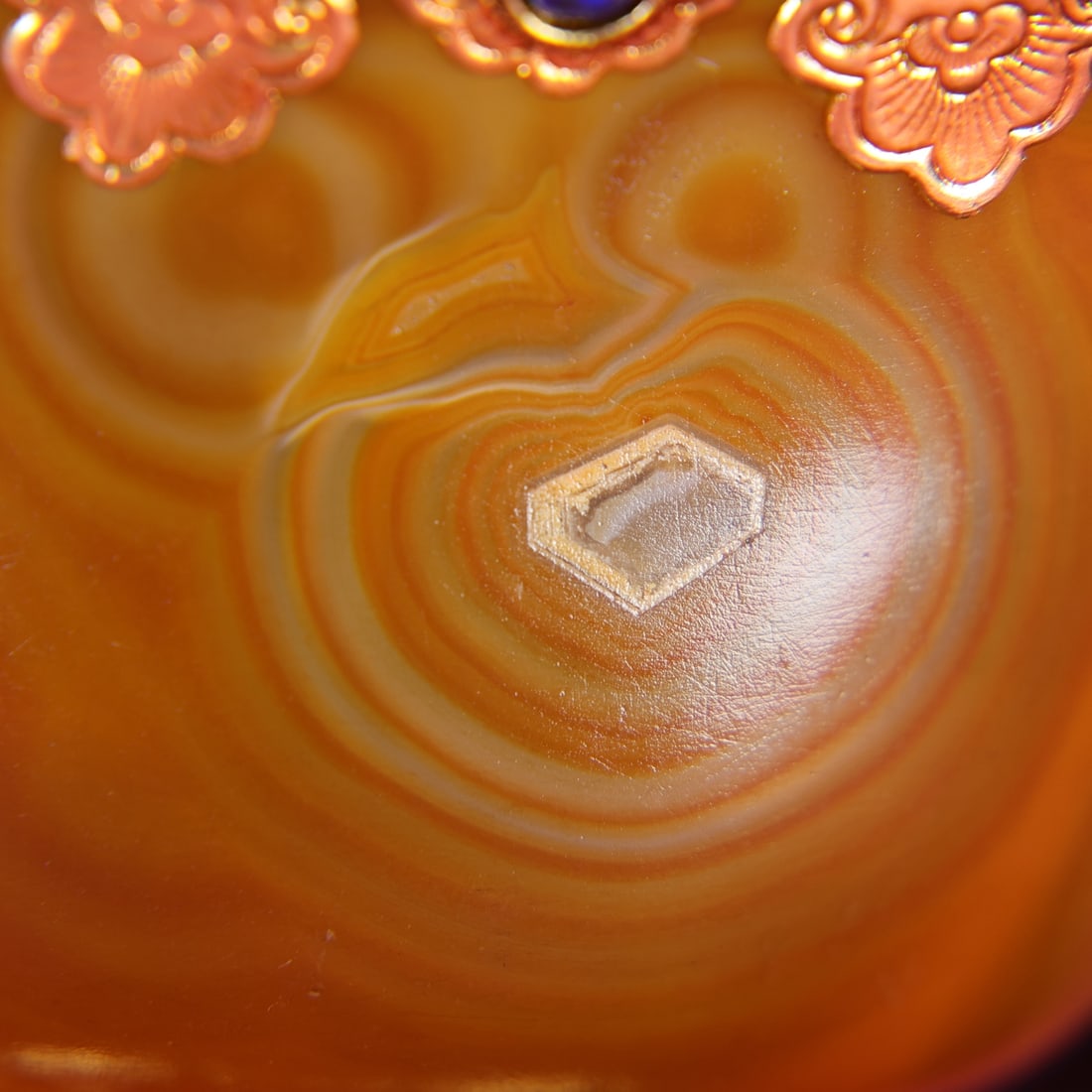 A beautiful agate jade cup - 3