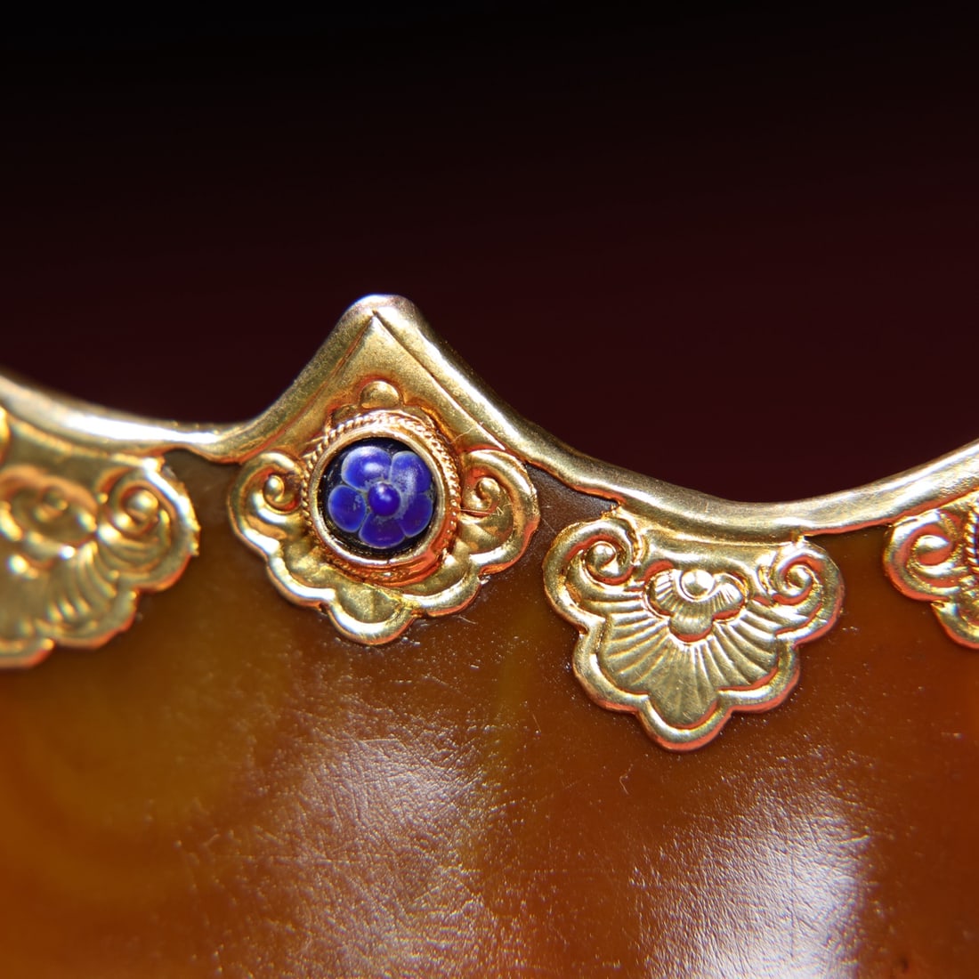 A beautiful agate jade cup - 5