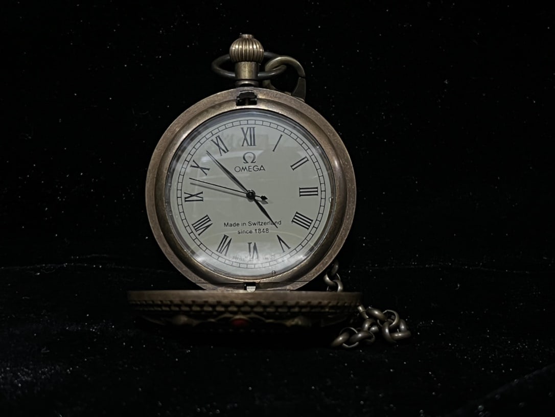 A beautiful double-open pocket watch - 2
