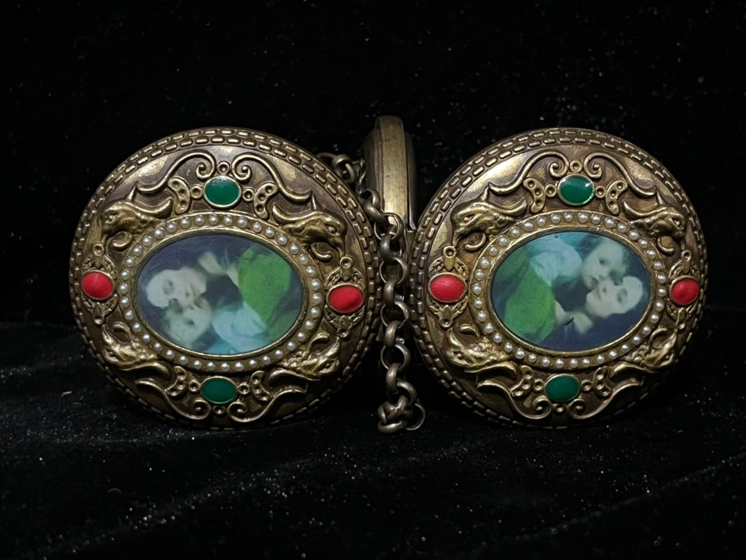 A beautiful double-open pocket watch - 6