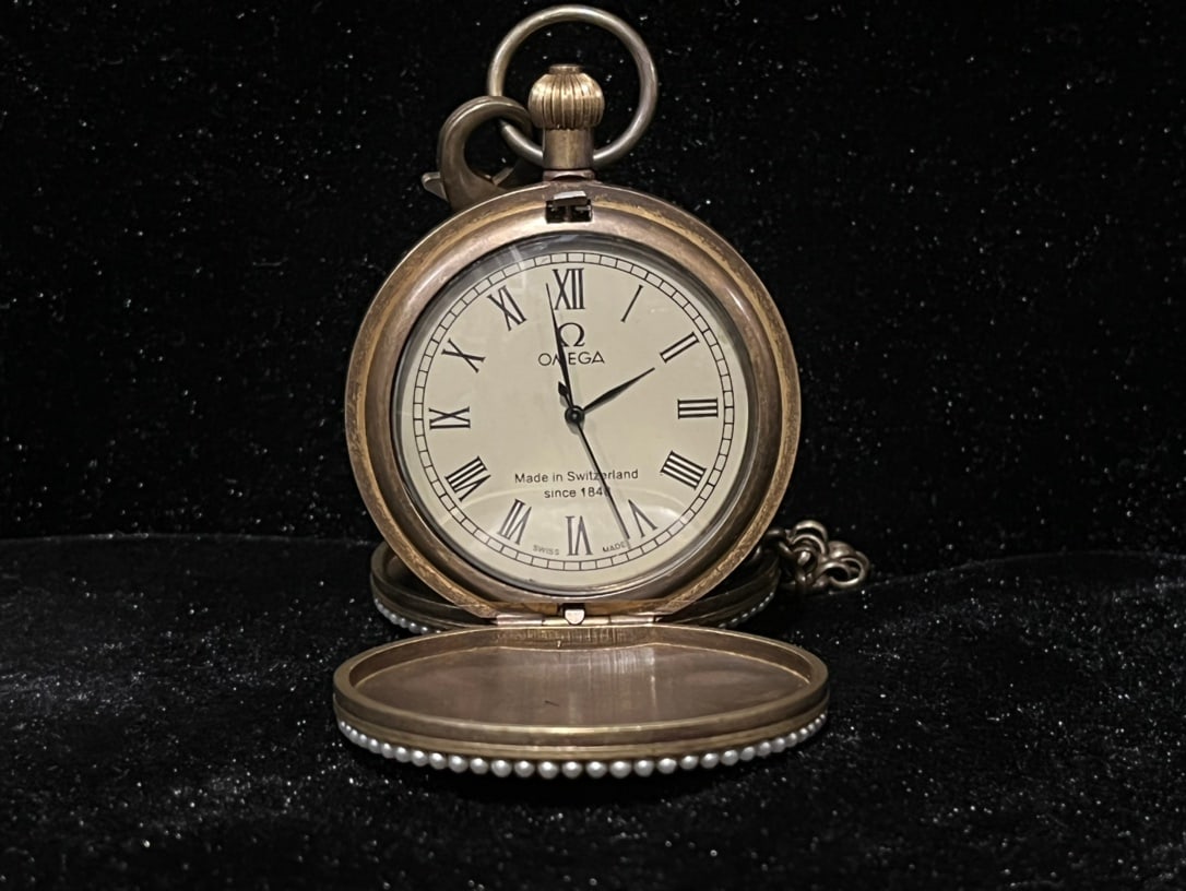 A beautiful double-open pocket watch - 2