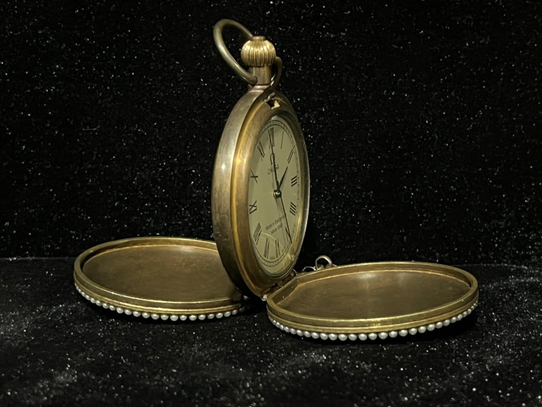 A beautiful double-open pocket watch - 4