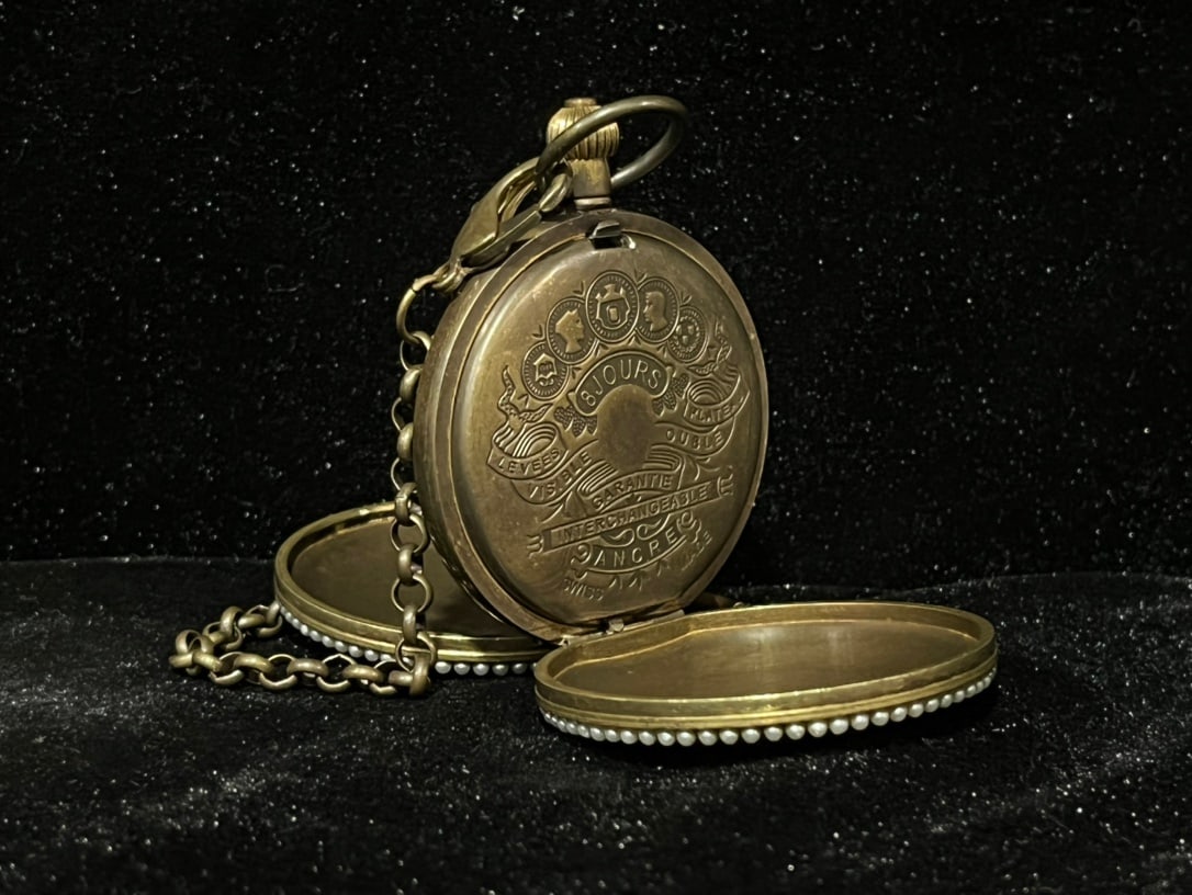 A beautiful double-open pocket watch - 6