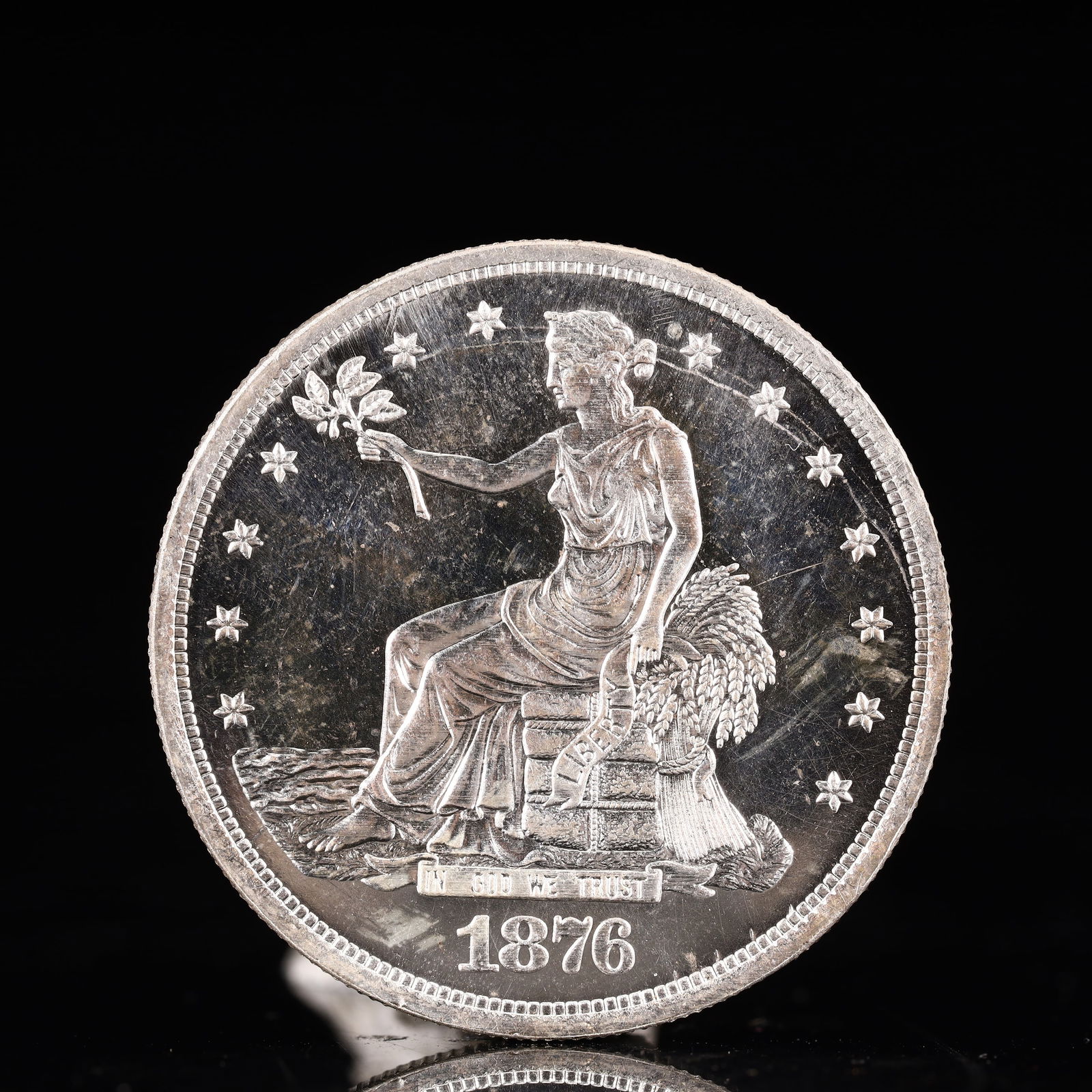 USA Trade Dollar 1876 Coin (1 of 2)