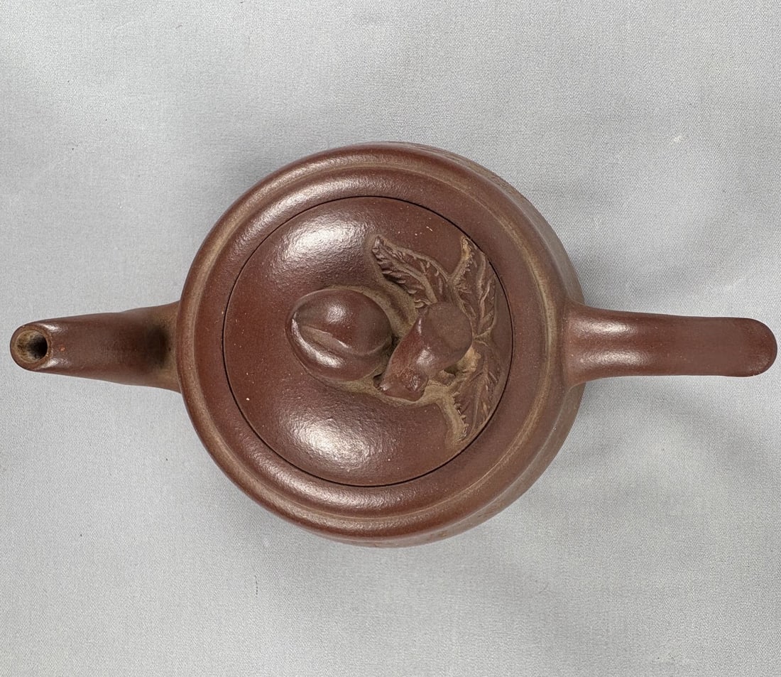 An Exquisite Purple Sands Flower Pattern Teapot - 6