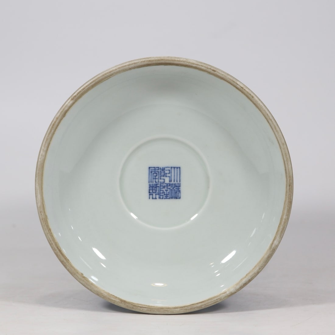 An Exquisite Blue and White Lotus Pattern Candlestick - 9