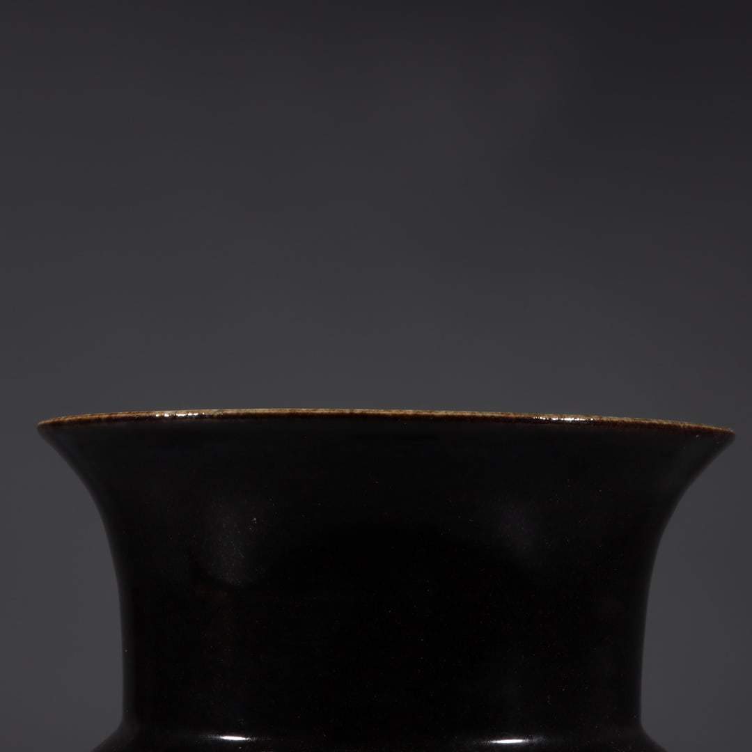 An Exquisite Black Glaze Jar - 3