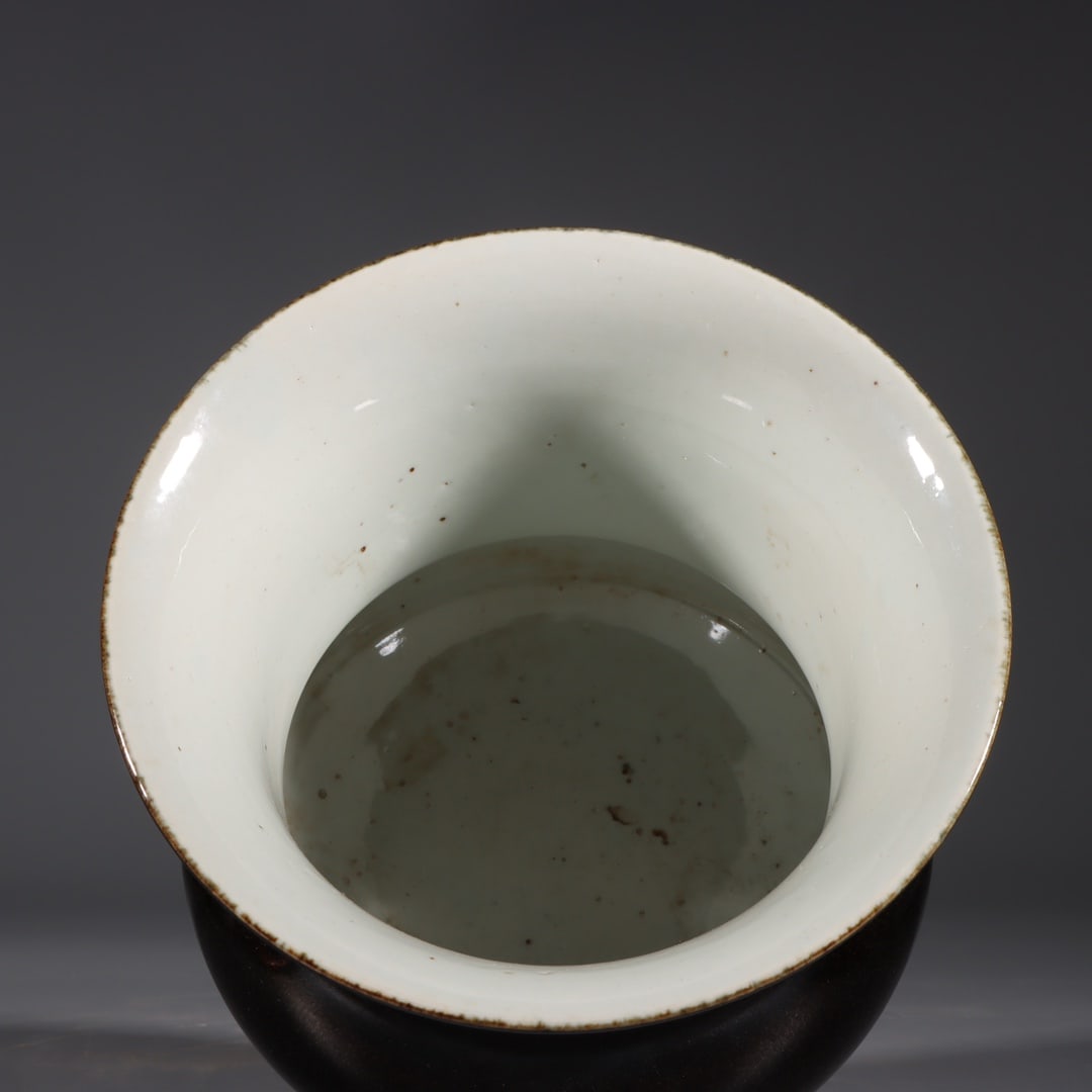 An Exquisite Black Glaze Jar - 8