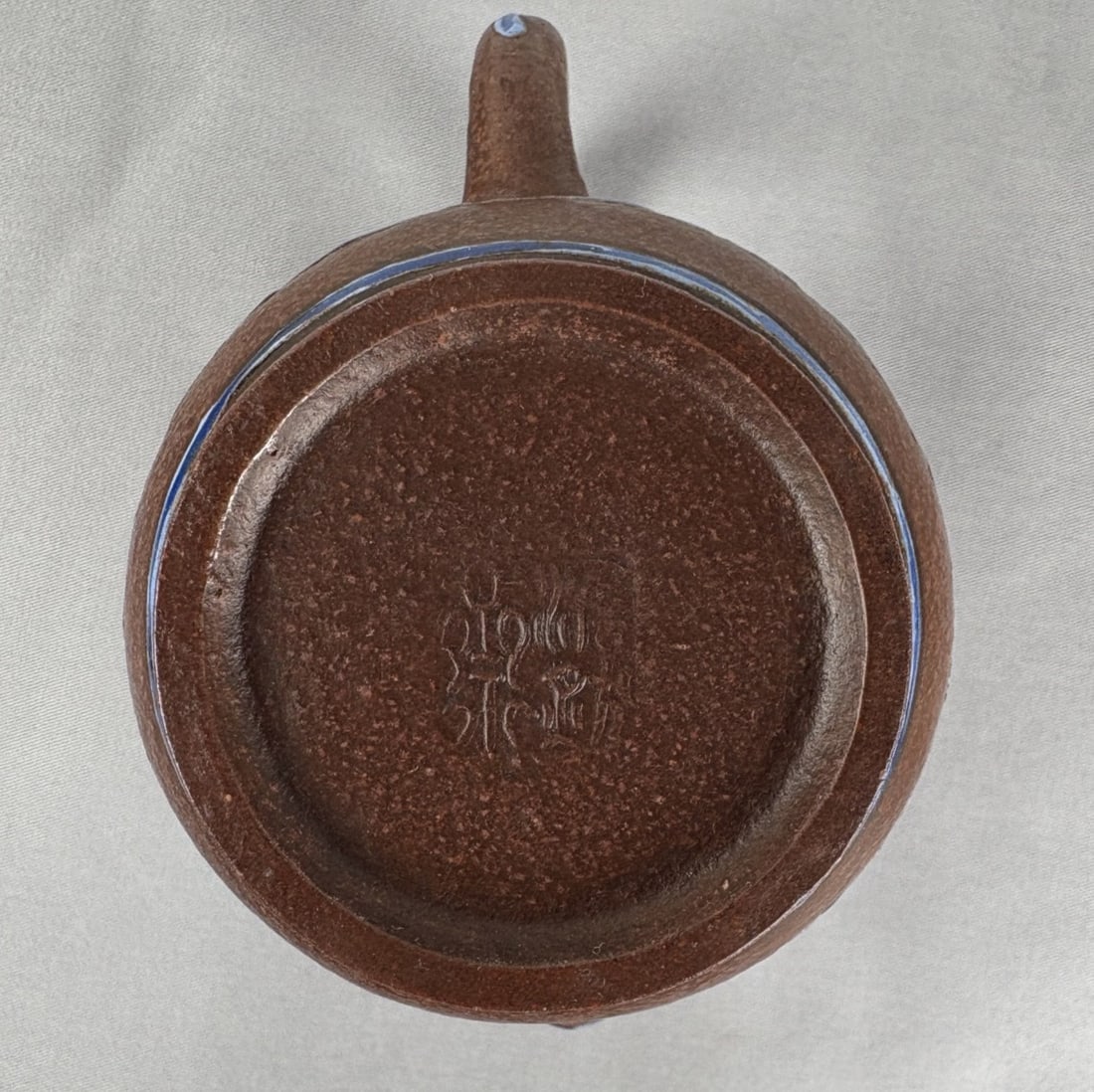 An Exquisite Purple Sands Flower Pattern Teapot - 9