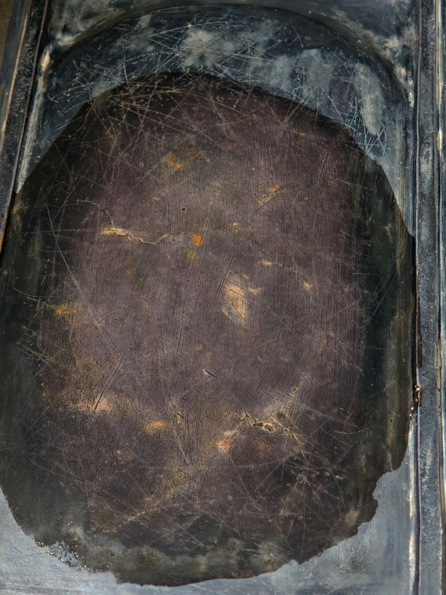 An Exquisite Pine and Crane Pattern with poem Inkstone - 2