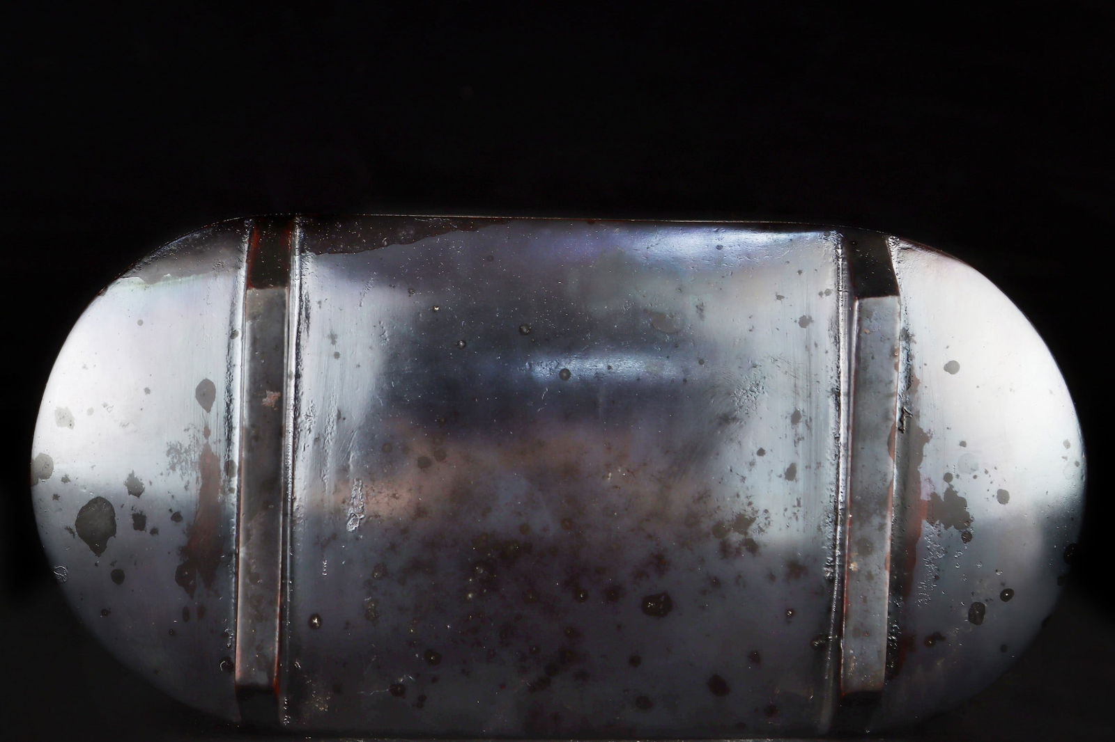 An Exquisite Silver Dragon Pattern Double-Ears Vase - 9